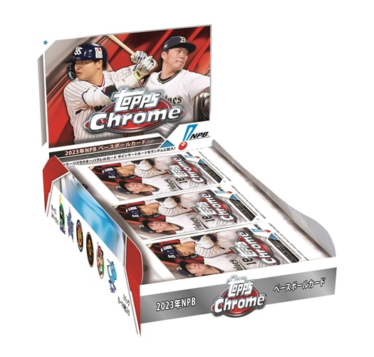 2024 TOPPS NPB クローム ベースボールカード BOX□3ボックスセット