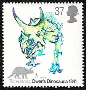 恐竜切手 5種セット イギリス発行 | 切手,ヨーロッパ | 趣味の中古切手