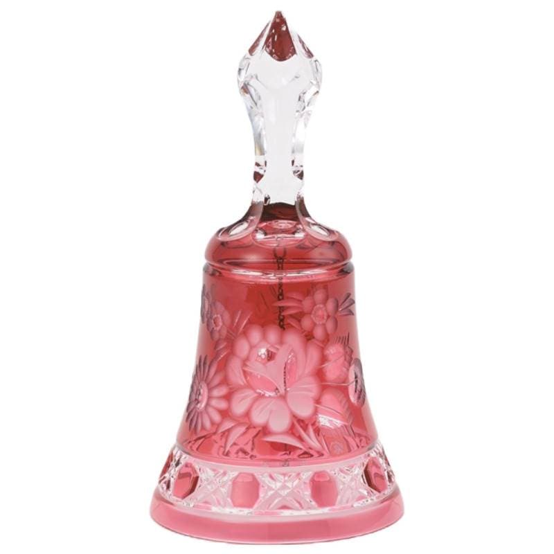 マイセンクリスタル マイセンフラワー 色被せディナーベル MFW/17037