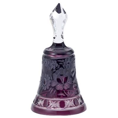 マイセンクリスタル マイセンフラワー 色被せディナーベル MFW/17037