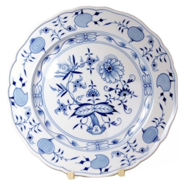 マイセン ブルーオニオン サービスプレート 32cm 800101/00478