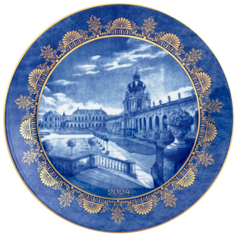 マイセン 2024年 イヤープレート ドレスデン 54624/76A029 ＊クーポン