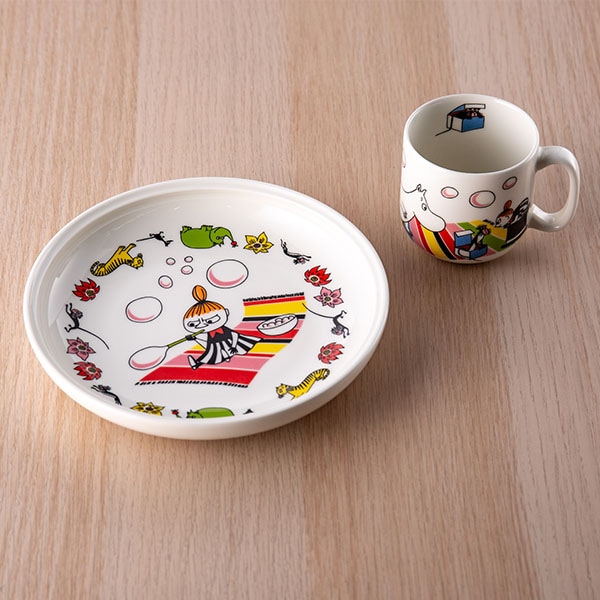 アラビア Arabia ムーミン チルドレン セット プレート & マグ セット