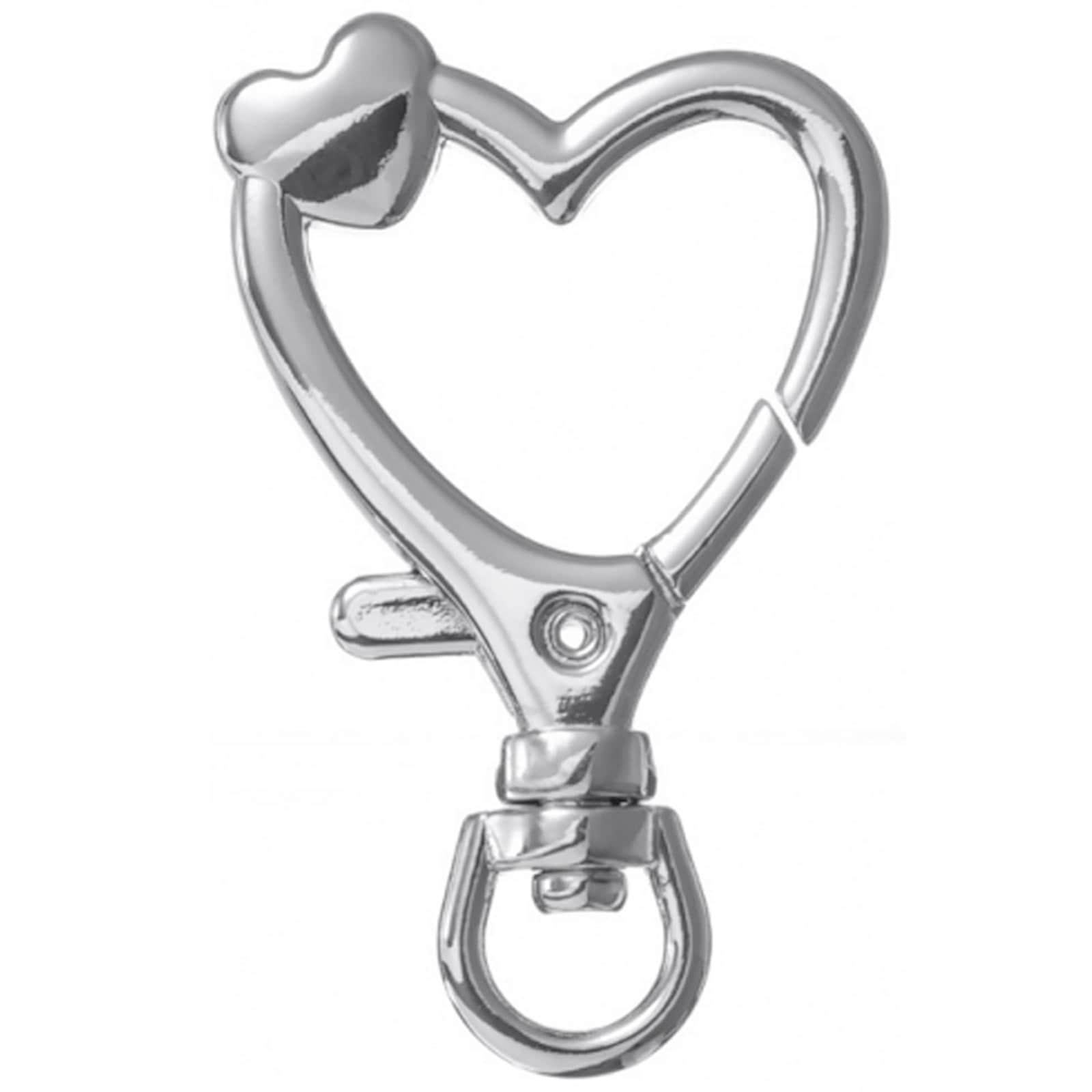 チャームフック ハート型 （大） シルバー｜パーツ材料の通販 大王