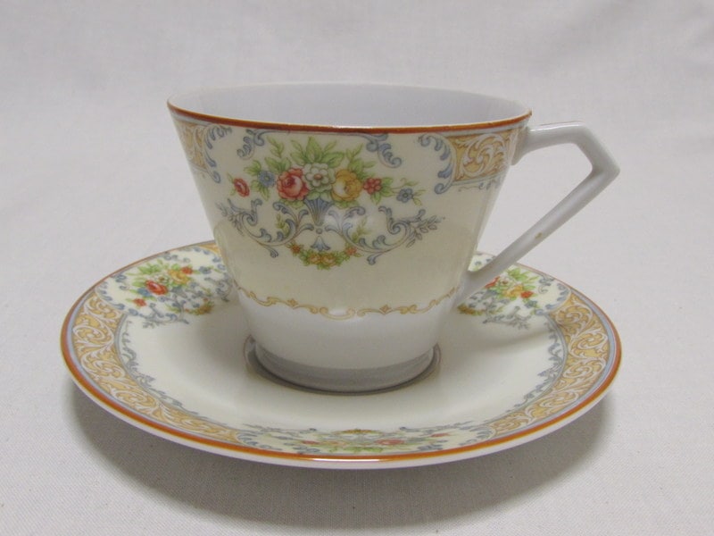 オールドノリタケ カップ＆ソーサー ブーケ柄 | 和食器,洋食器
