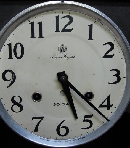 CW007 愛知時計 Super Eight 柱時計 30DAY | 時計,古時計,掛け時計