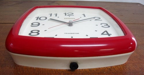 CR001 CITIZEN シチズン レトロポップなトランジスタ掛け時計 | 時計