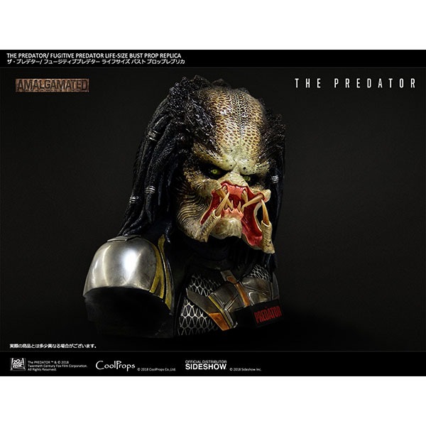 ザ・プレデター フュージティブプレデター ライフサイズ バスト