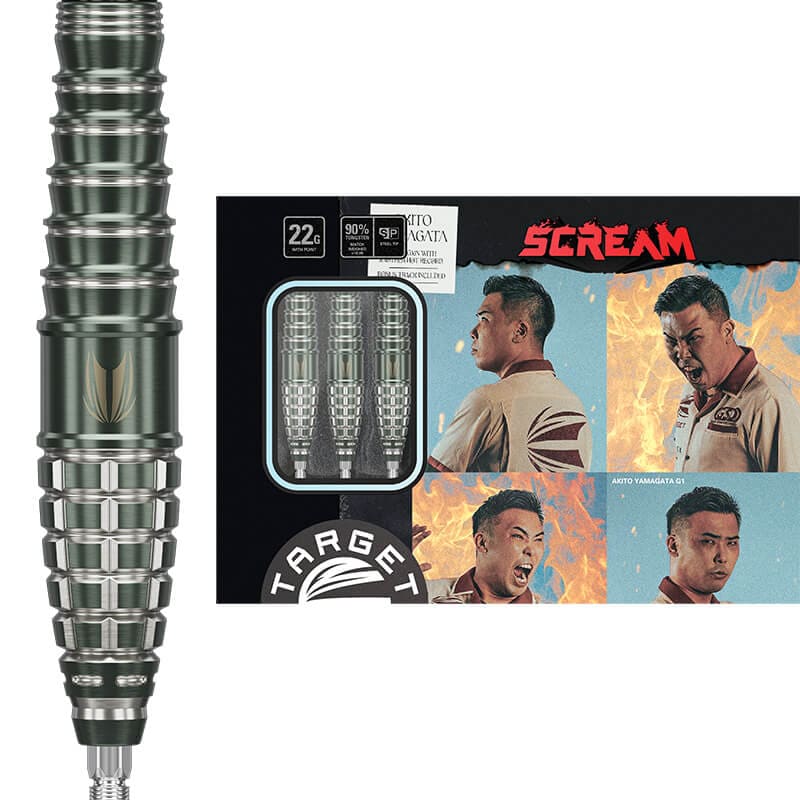 ターゲット SCREAM スクリーム スイスポイント スティール22g 山形明人
