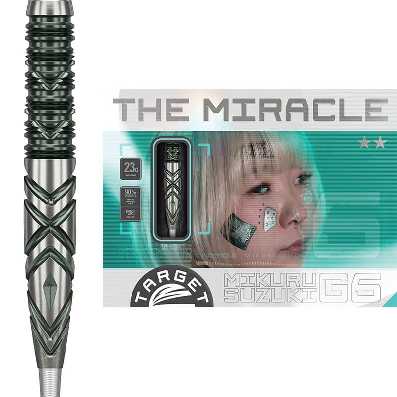 ターゲット ザ・ミラクルG6 スイスポイント スティール23g 鈴木未来