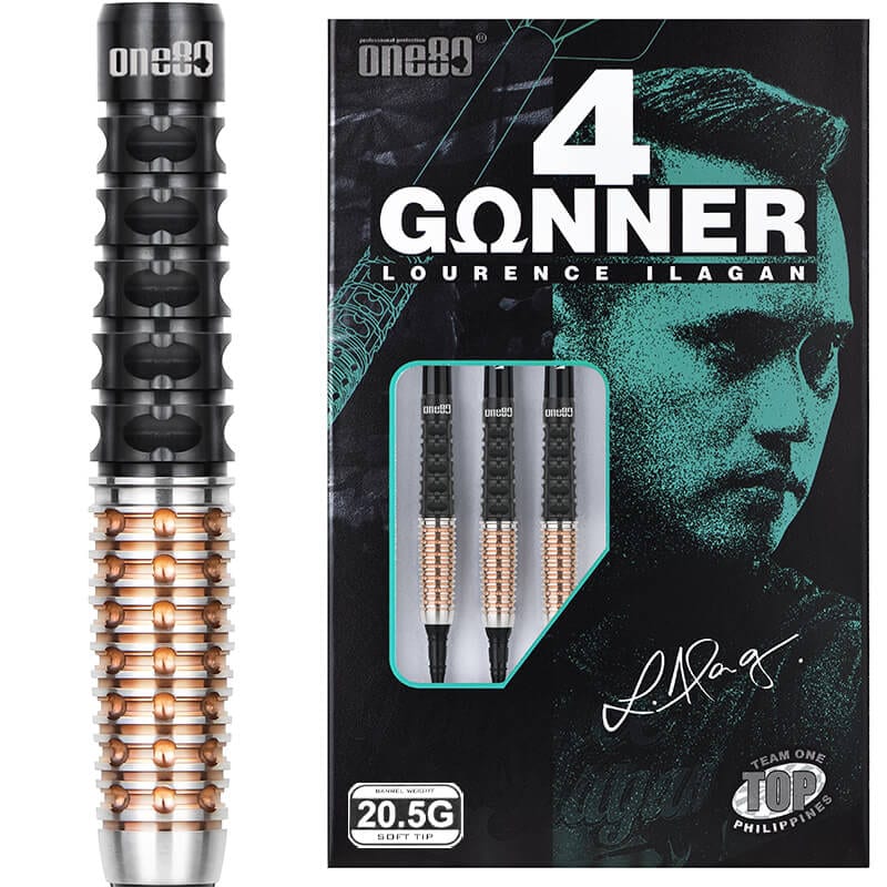 ONE80 Gunner ver.4 ガンナー4 2BA20.5g ローレンス・イラガン選手