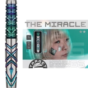 ターゲット ザ・ミラクル80 G3 2BA18g 鈴木未来選手 ダーツ バレル