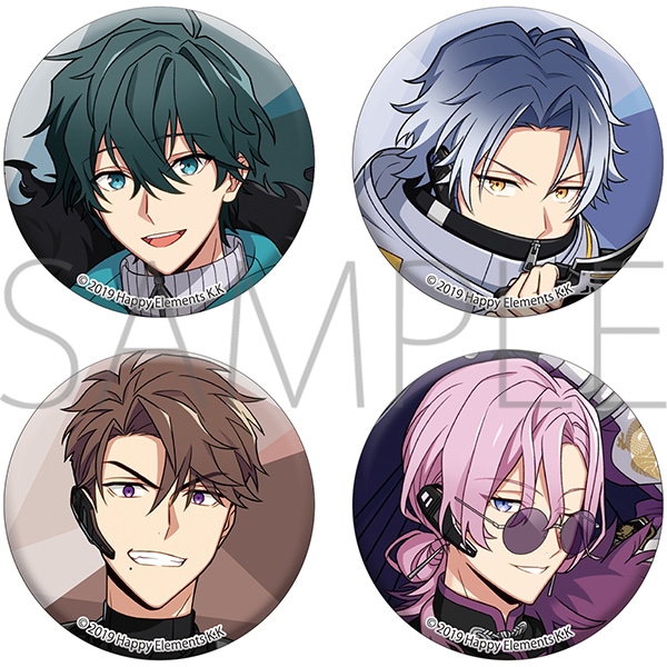 缶バッジ4個セット／12th Robins 制服 | グッズ 通販 | HELIOS Rising