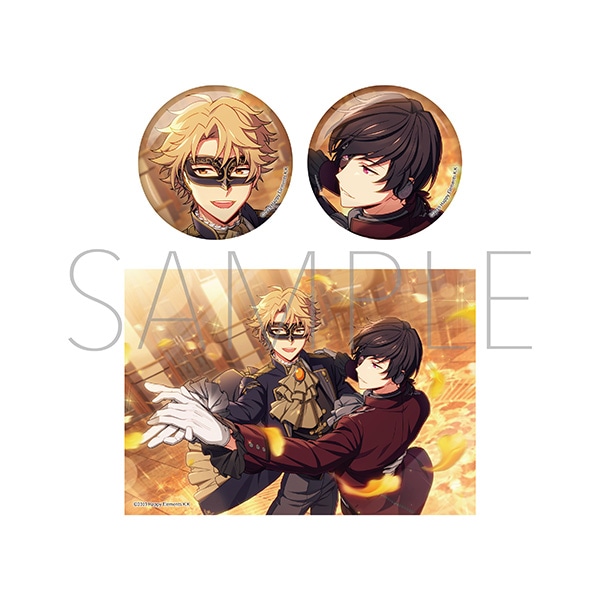 缶バッジ＆ブロマイドセット／Heroes with Dirty Faces | グッズ 通販