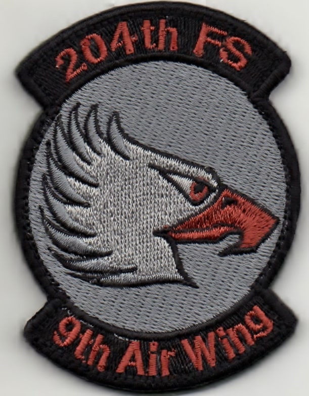 那覇基地 第204飛行隊 白頭鷲9枚羽 パッチ ロービジ | 航空自衛隊