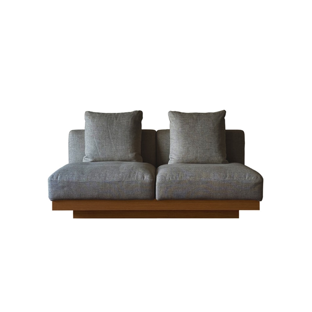 LANA SOFA 3人掛け アイボリー オーク/ウォルナット