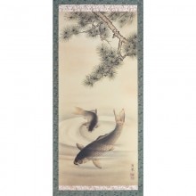 円山応挙 名作十二撰 2月 木賊兎図 額装 : アートの友社 『名作十二撰