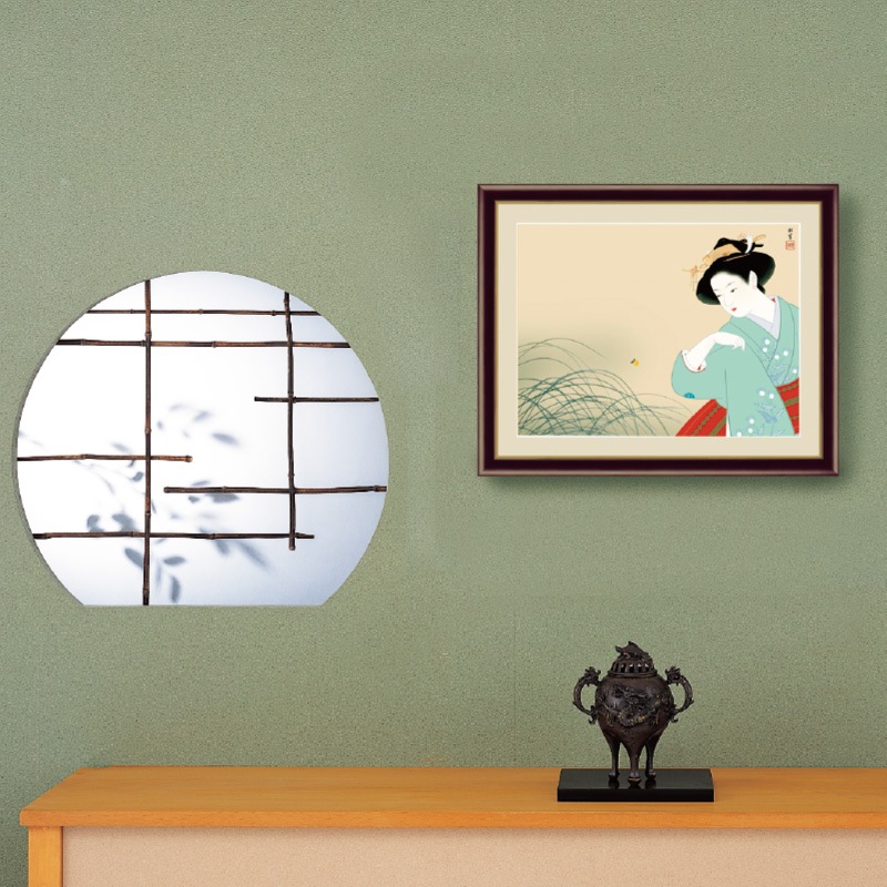 上村松園『序の舞』額 : アートの友社 上村松園『序の舞』額 112027