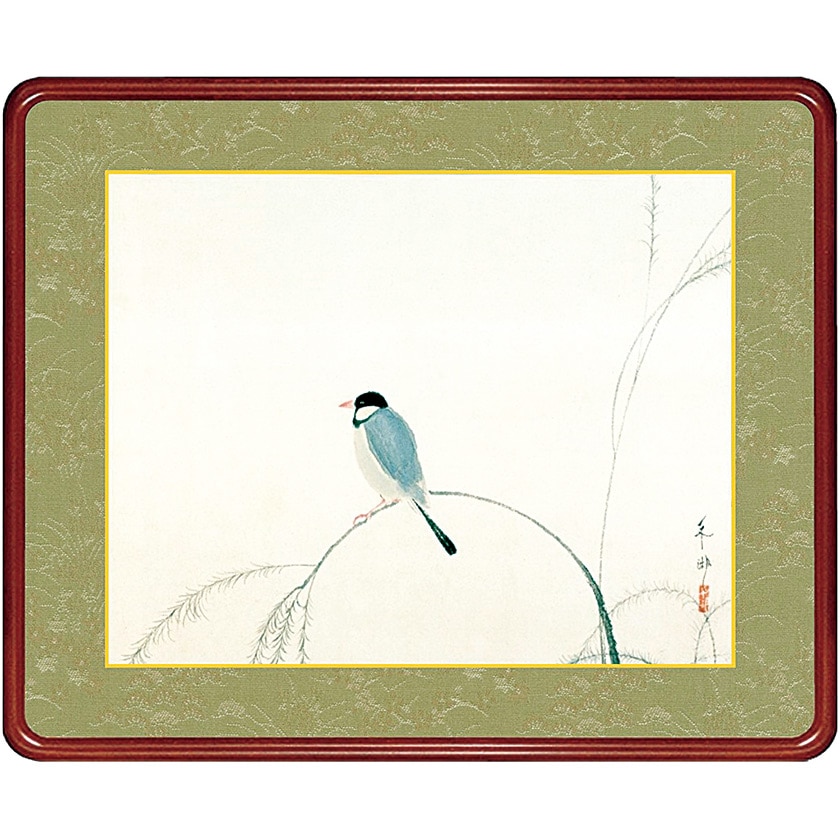 速水御舟 『文鳥』 高級額装 : アートの友社 速水御舟 『文鳥』 高級