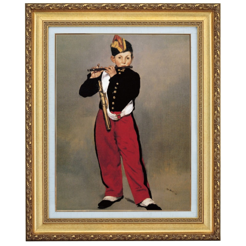 マネ 「笛を吹く少年」 10号 立体複製名画 【5％ポイント還元中