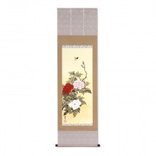 酒井抱一 「十二か月花鳥図」 五月 燕子花に鷭図 額装 : 酒井抱一 十二