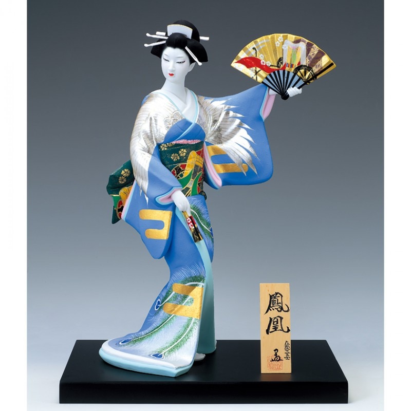 博多人形 「鳳凰」 津志田 孟 美術品 工芸品【ポイント5％還元中