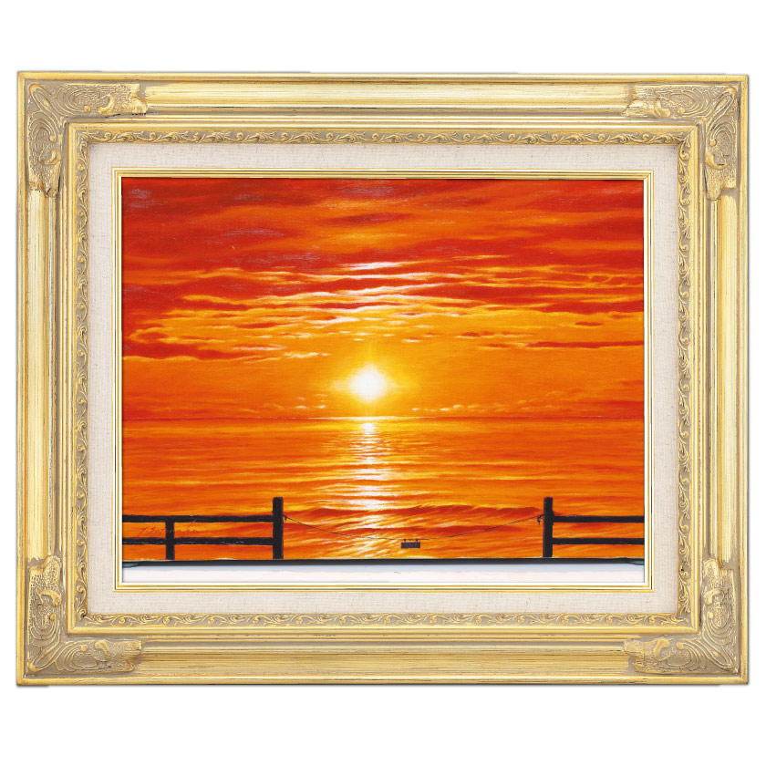 影の詩人』 油彩画 F4 インテリア アート 海運 影の詩人』 油彩画 F4