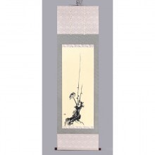 宮本武蔵 「紅梅鳩図」 複製 額装 壁掛け【ポイント5％還元中