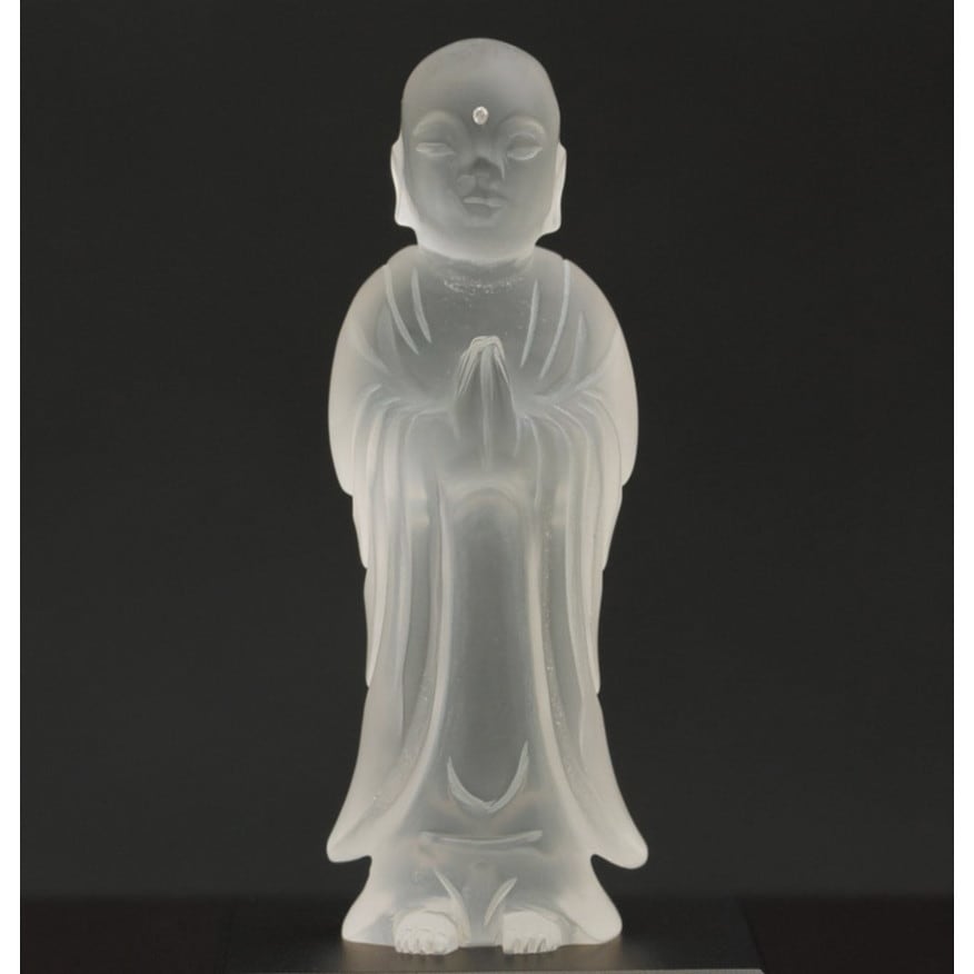 水晶お願い地蔵 田中佑幸【ポイント5％還元中】 : アートの友社 美術