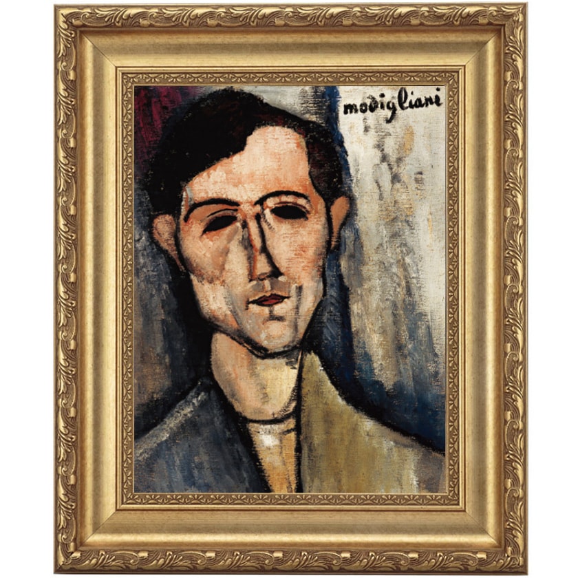 モディリアーニ「男」4号立体複製名画【ポイント5％還元中】アートの