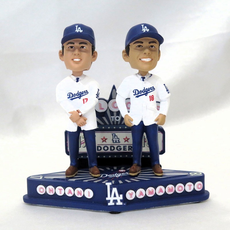 ☆限定30個☆大谷翔平＆山本由伸ドジャース入団記念foco社製ミニ