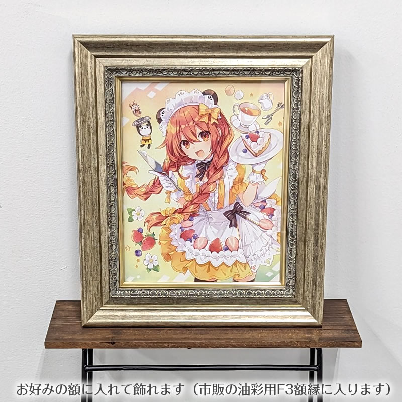 送料無料】壱さん直筆サイン入り 描きおろし複製キャンバスアート(F3