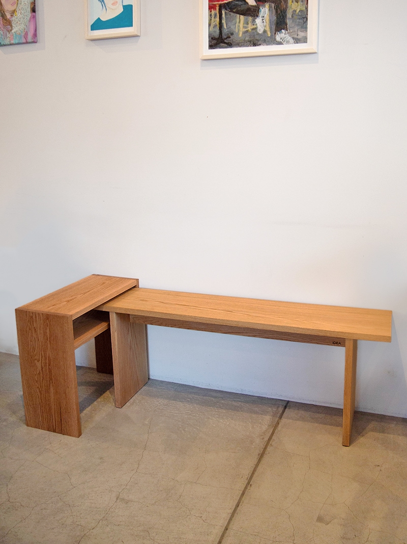 KYOTO BENCH 無垢材ダイニングベンチ｜イデア