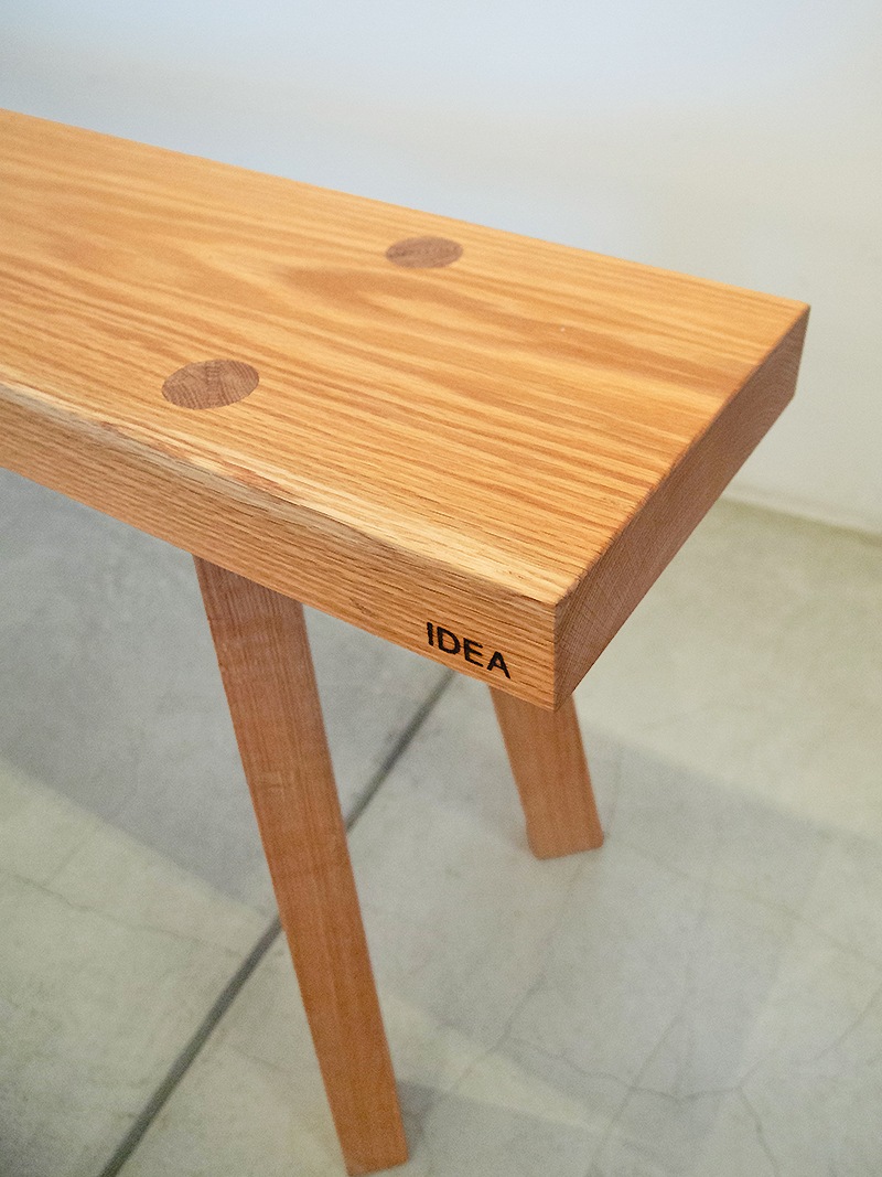 NOOKA-120 一枚板 無垢材ダイニングベンチ｜イデア