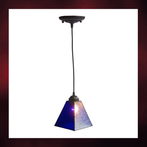 品番INK-1002021H ｜ ステンドグラスペンダントランプ・天井付け照明