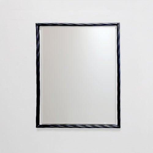 洗面鏡 ウォールミラー 壁掛け アイアン フレームセット 四角 スクエア