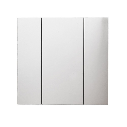 三面鏡 ミラーキャビネット 壁付け 収納 洗面所 ステンレス W750×D130