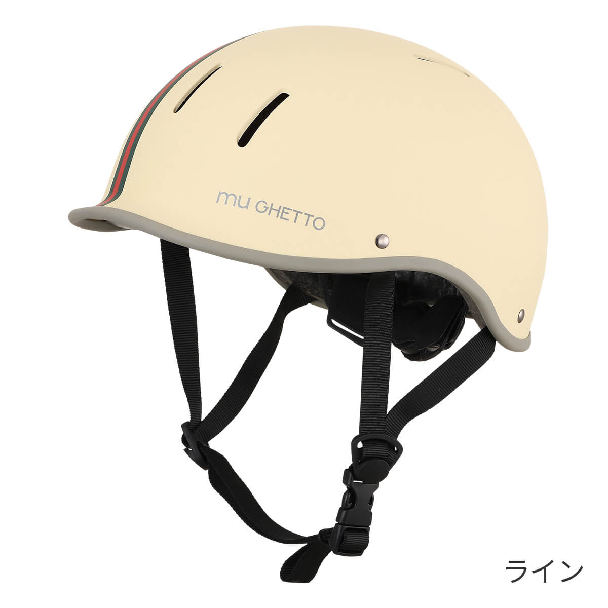 自転車ヘルメット mu GHETTO ミュゲット | 自転車ヘルメット | ISHINO