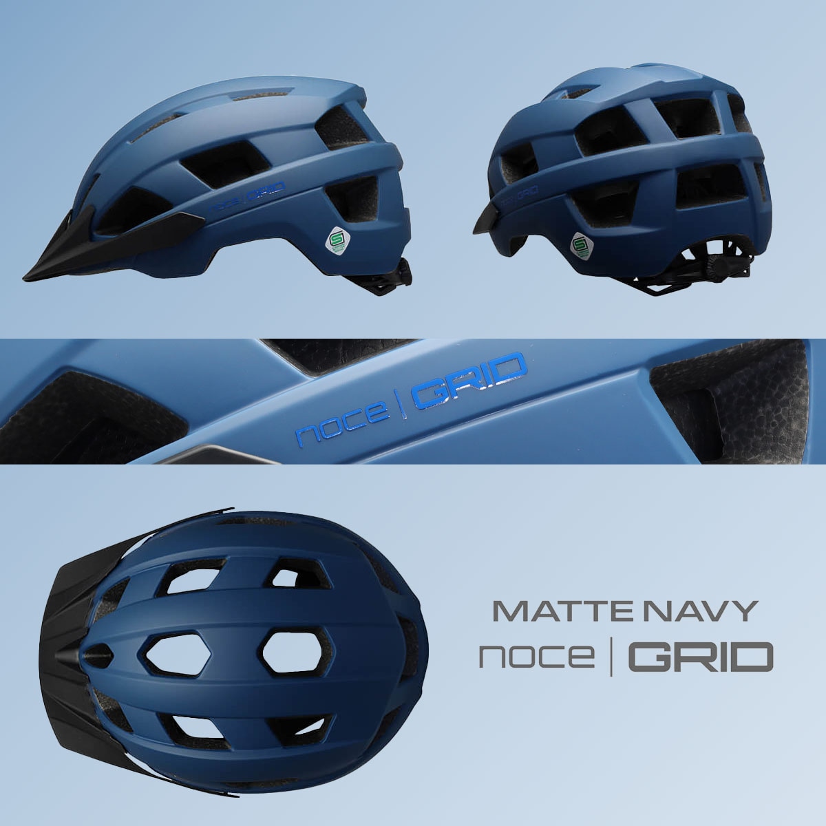 自転車 ヘルメット noce GRID グリッド | 自転車ヘルメット | ISHINO