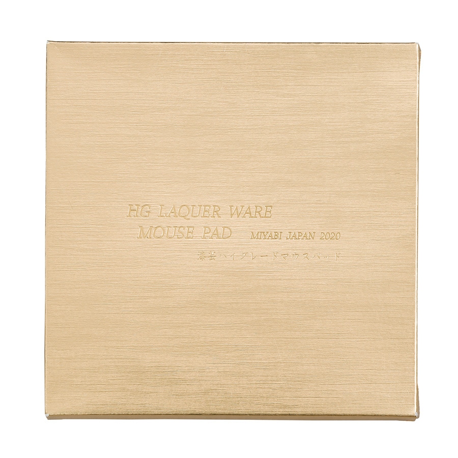 山中漆器 漆芸HGマウスパッド 京雅（R） 飾り立て付き | マウスパッド