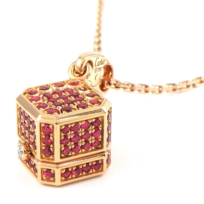 カルティエ Cartier】ネックレス チャーム ジュエリー ボックス