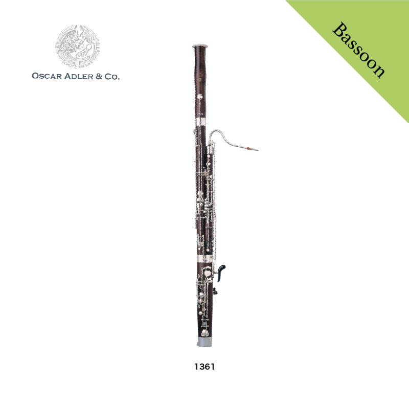 Bassoon [アドラー] 1361 | 楽器本体,《楽器本体》バスーン,Adler