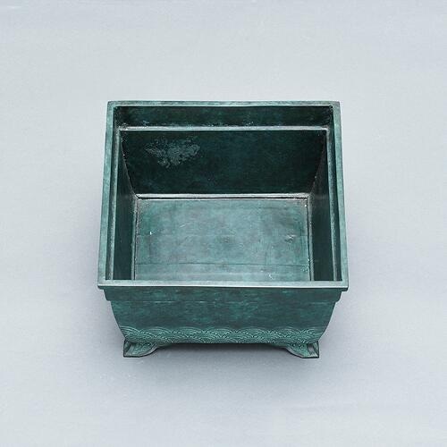 角砂鉢(青銅色) | 花器・花瓶,銅器 | フラワーショップ花楽