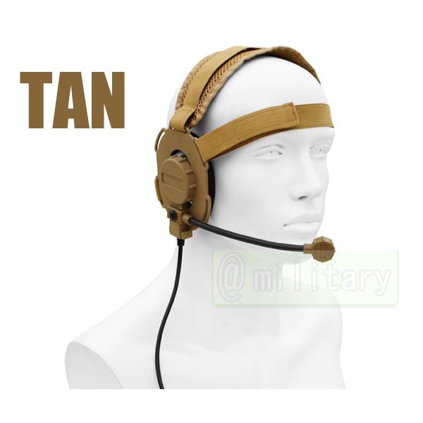 Z-Tactical Bowman EVOIII タイプ ヘッドセット TAN | エアガン