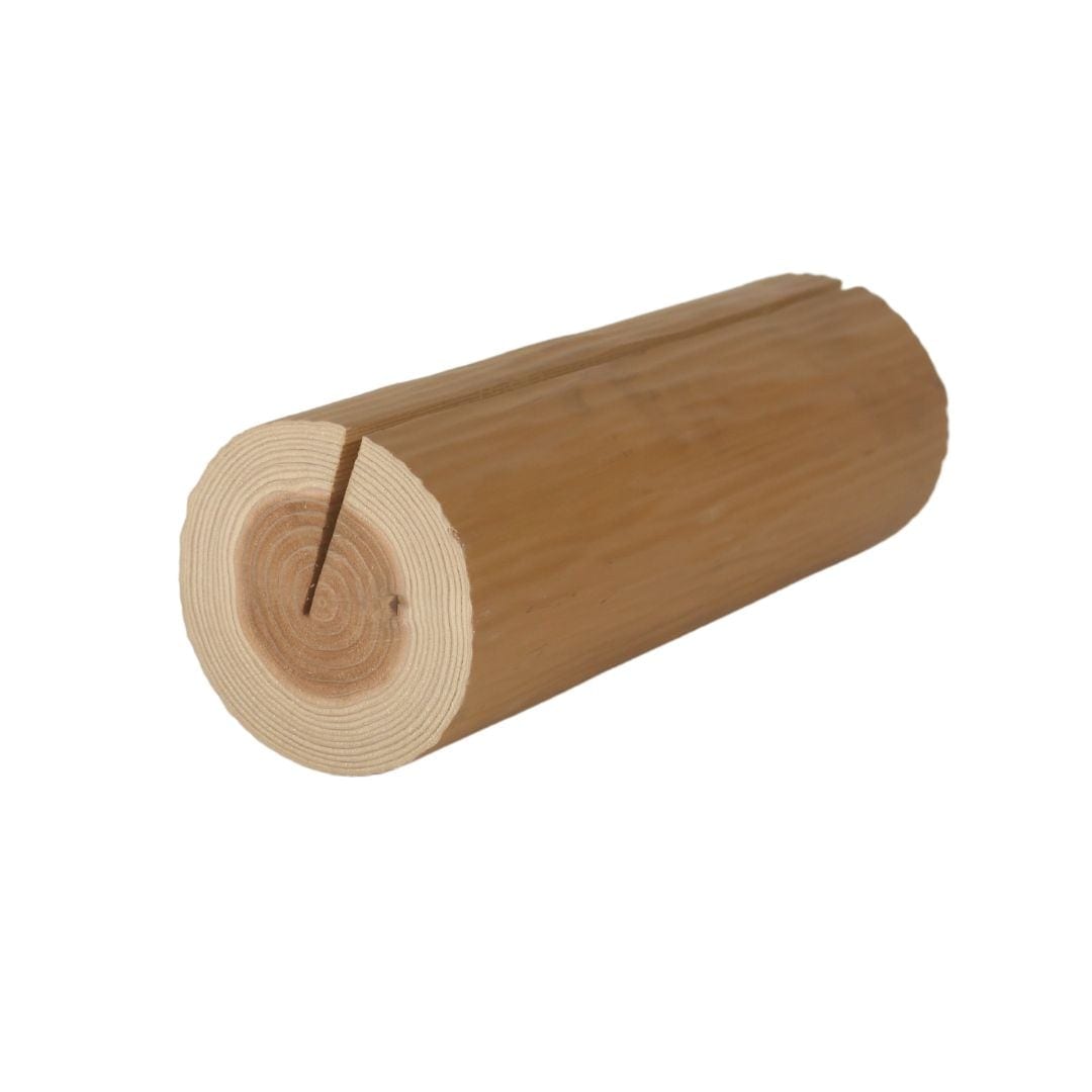 丸太 インテリア 輪切り 絞り丸太 高さ98cm 直径12cm｜カット丸太