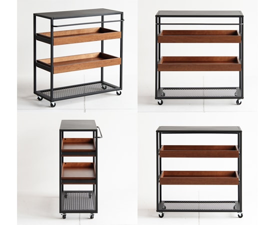 アンセム】ワゴンラック（anthem wagon rack）｜引き出し式の収納棚