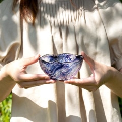 華やぎ 楕円皿 | 北一硝子 まごころお届け便