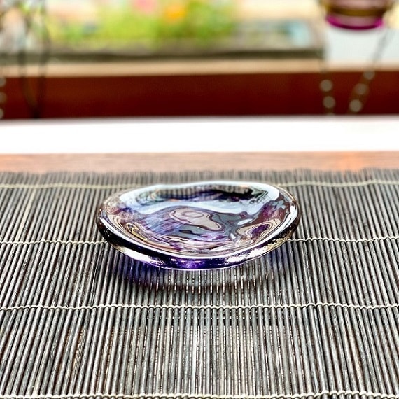 華やぎ 楕円皿 | 北一硝子 まごころお届け便