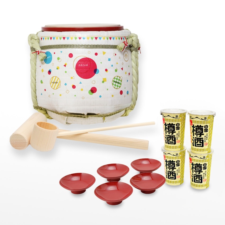 日本酒入り菰樽◇ミニ鏡開き樽酒セット ～パーティ～ THE FASHIONABLE