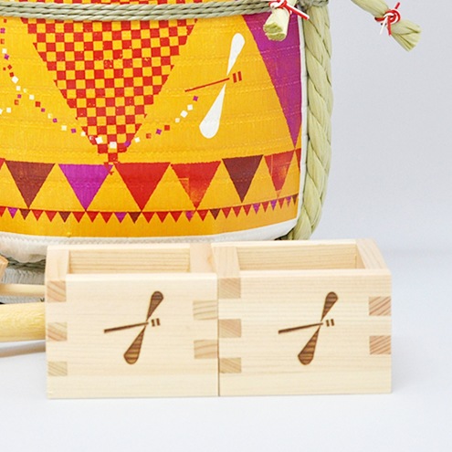 ミニ鏡開きセット◇ミニ鏡開きセット ～日本の四季～秋『お祭りの秋